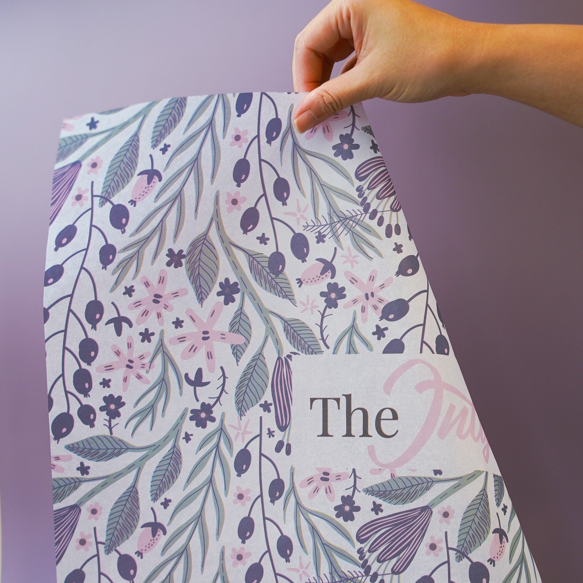 ورق تغليف ملون