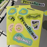 ستيكرات في شيت A5